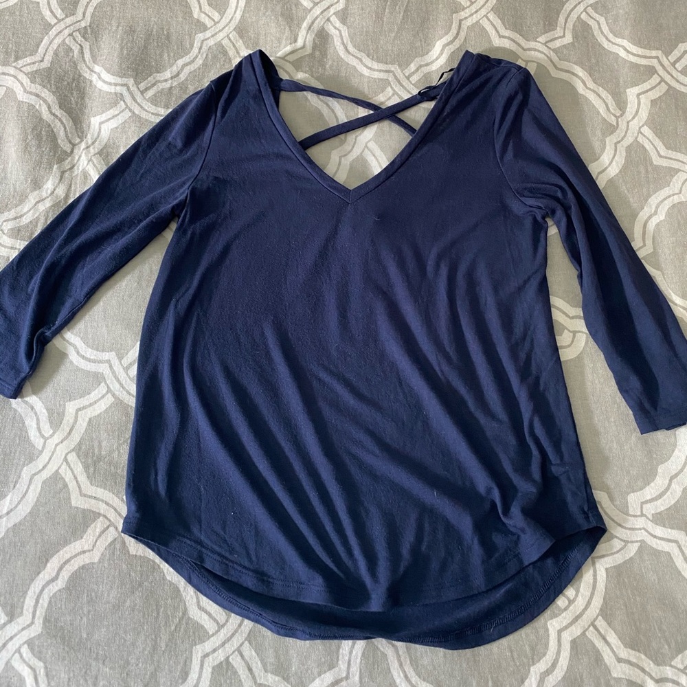 American Eagle cross back shirt